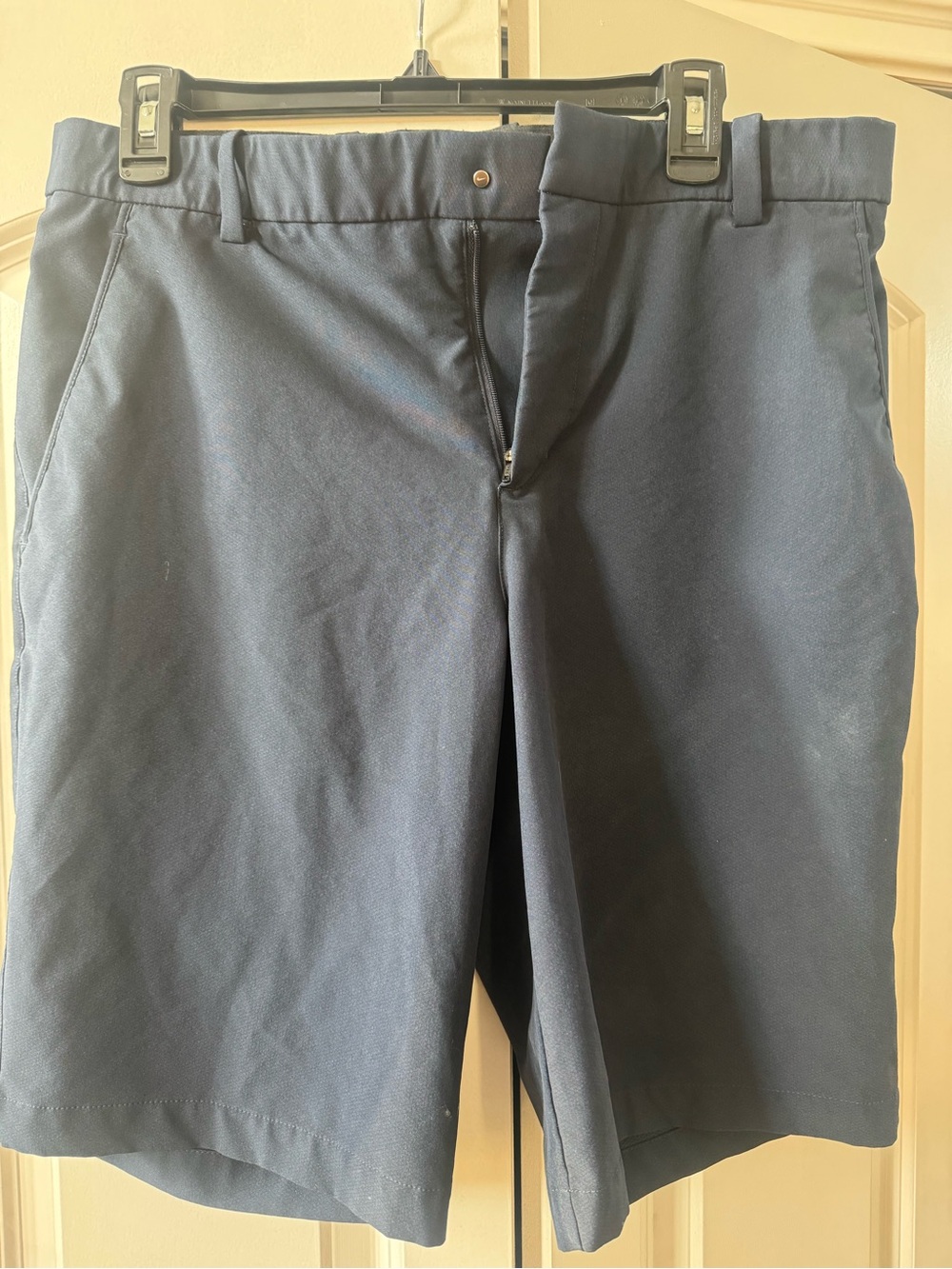 Men's Classic Navy Dress Shorts